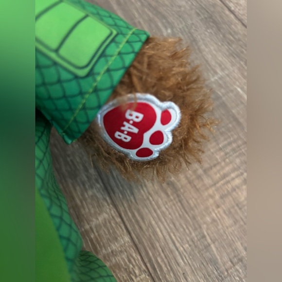 Build A Bear Brown Happy Birthday Bear Pj Masks Outfit  Green Gecko - Picture 4 of 4